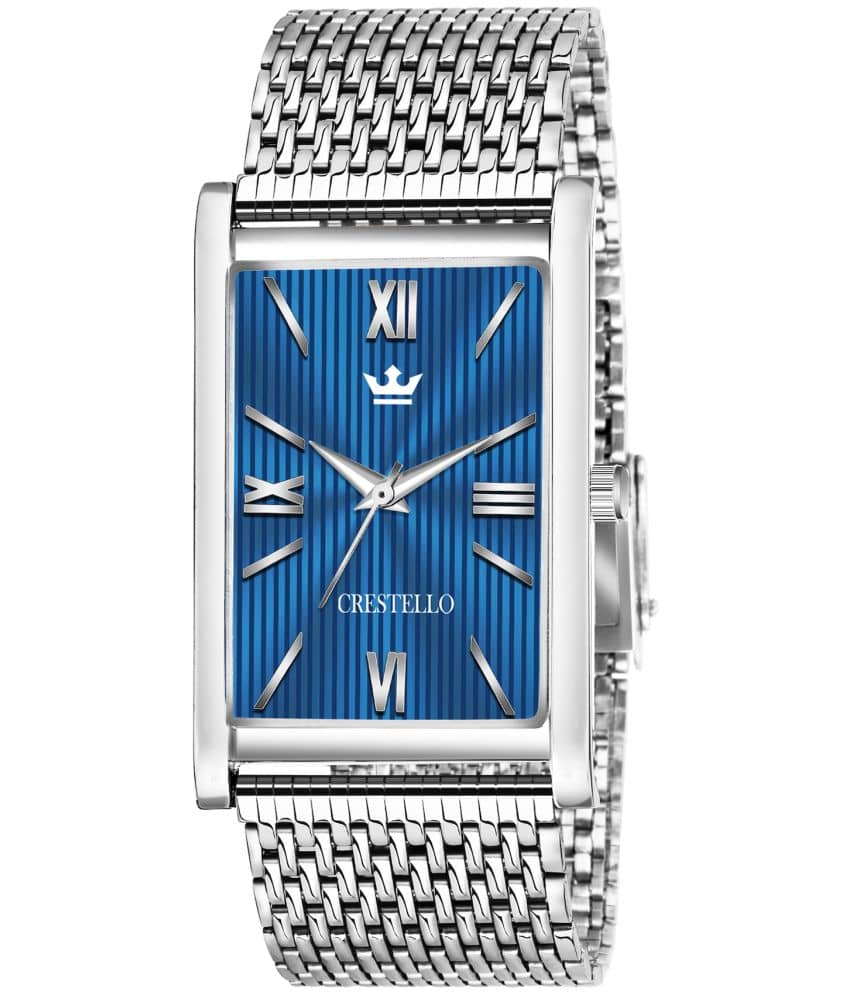 Crestello - Silver Metal Analog Men's Watch