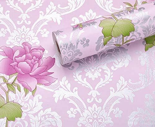 FLIP ZONE - Floral Wallpaper ( 45 x 300 ) cm ( Pack of 1 )