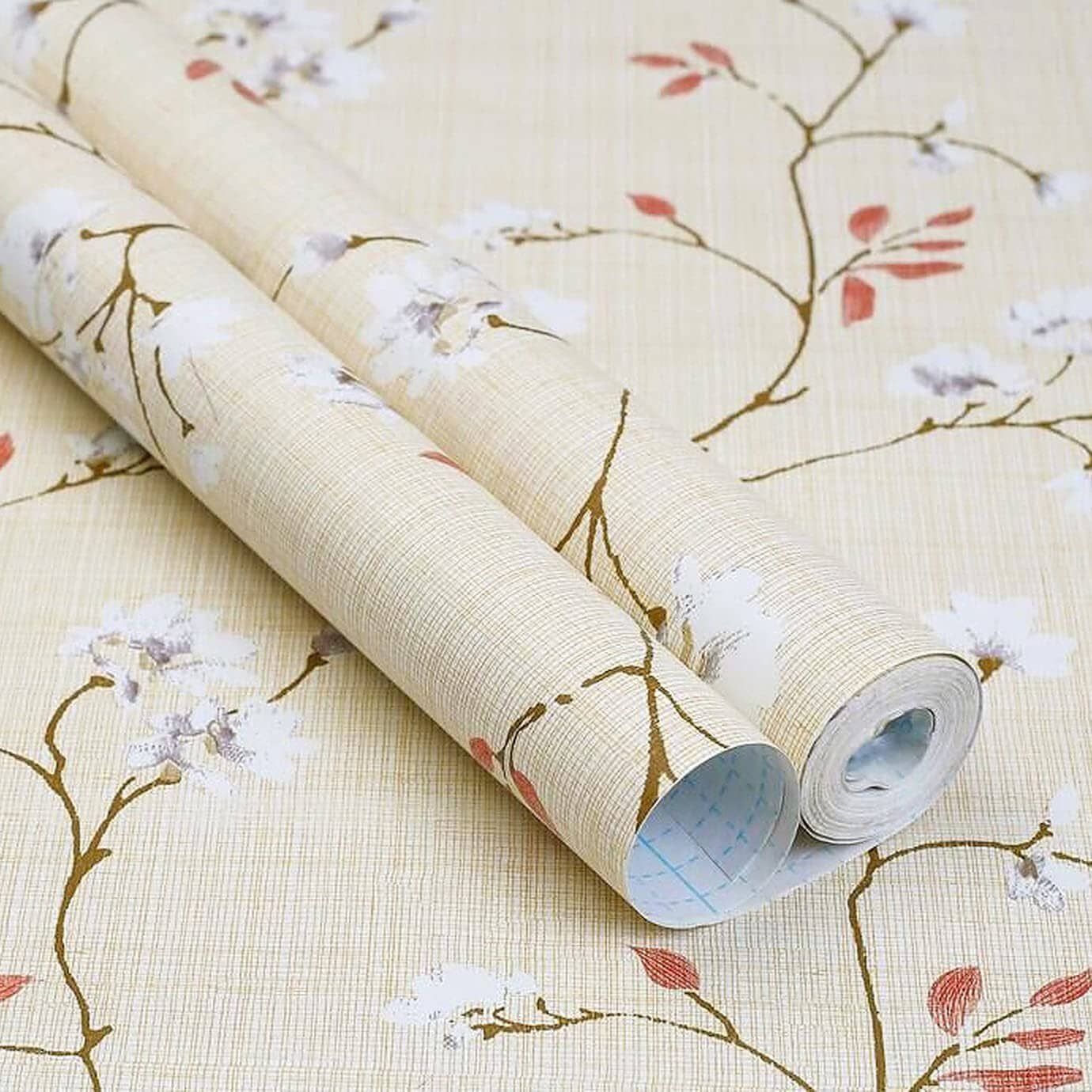 FLIP ZONE - Floral Wallpaper ( 45 x 300 ) cm ( Pack of 1 )