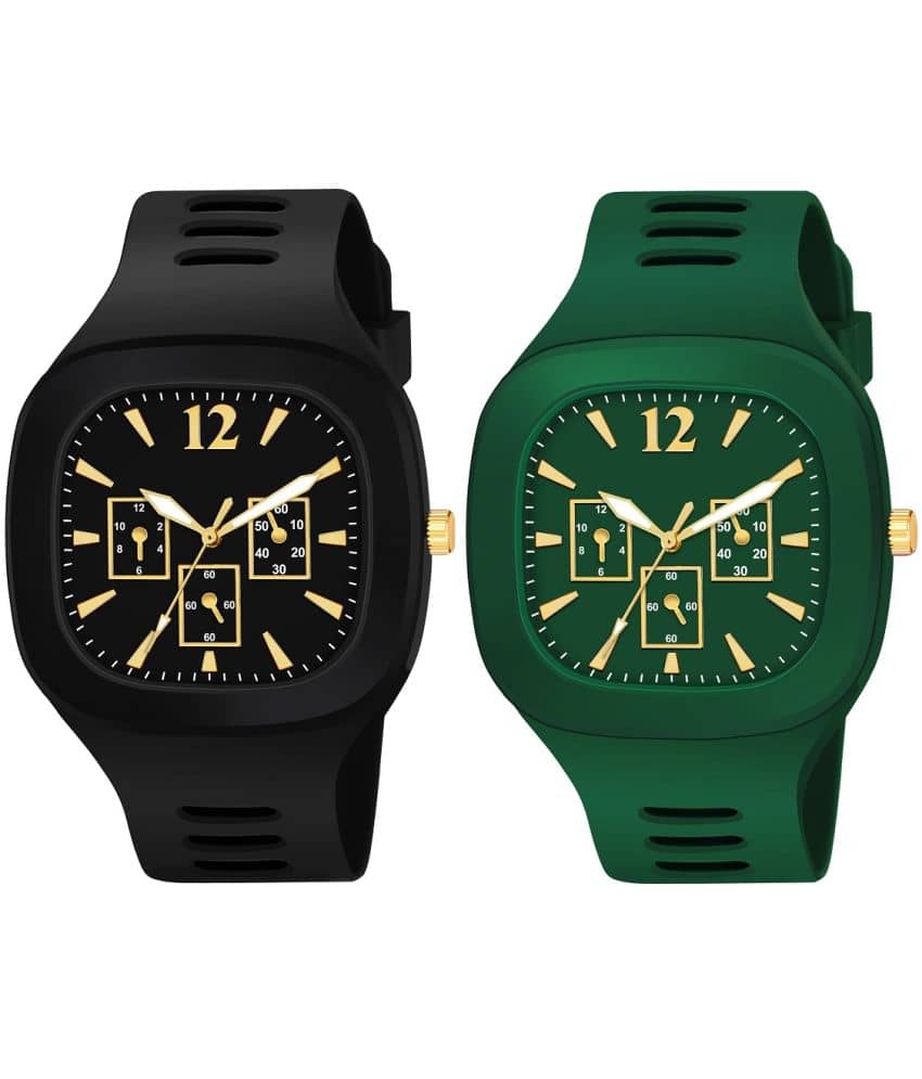 Hala - Multicolor Silicon Analog Men's Watch