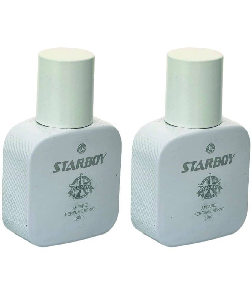     			JD INTERNATIONAL STAR BOY WHITE Apparel Perfume For Men & Women Perfume 30 ml (Pack of 2)