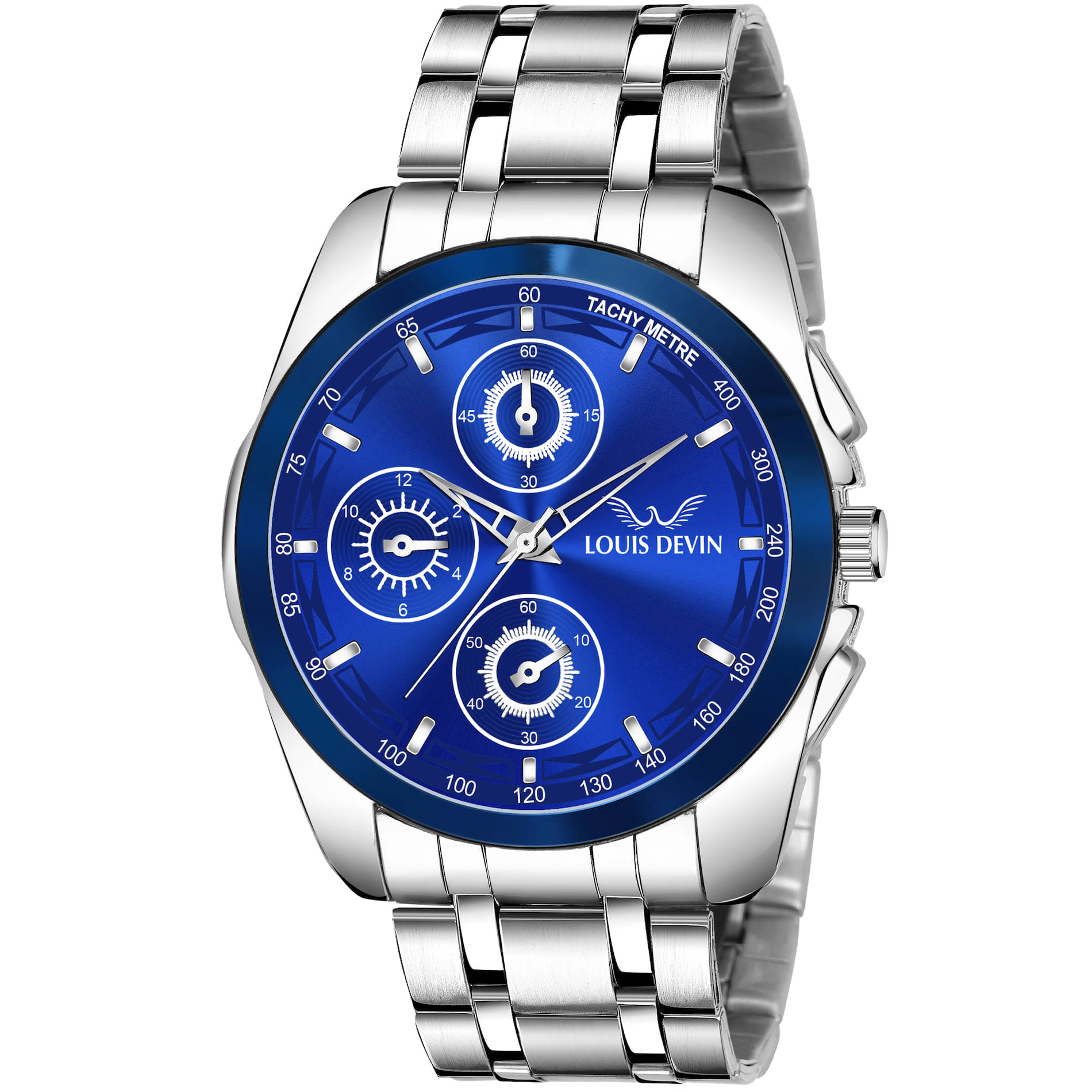     			LOUIS DEVIN - Silver Metal Analog Men's Watch