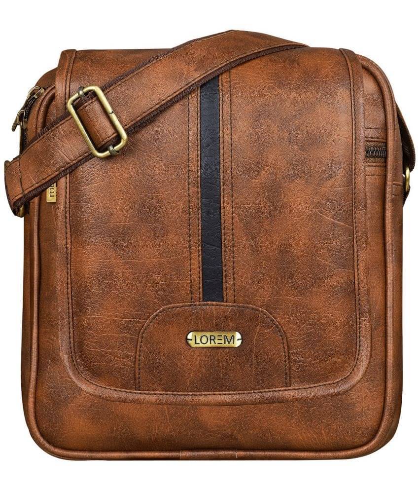     			Lorem Orange Messenger Bag