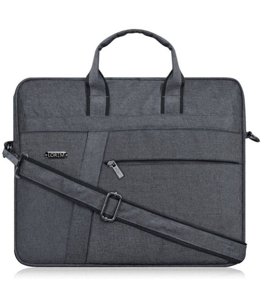     			Lorem - Grey Solid Messenger Bag