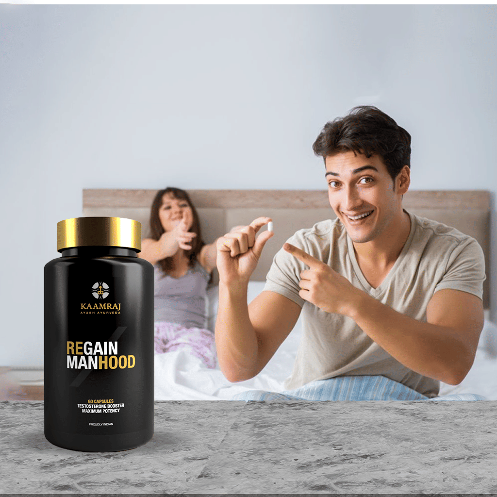 Made With Natural Herbs Kaamraj Regain Manhood Capsules - 60 Caps Made With Natural Herbs Kaamraj Regain Manhood Capsules - 60 Caps