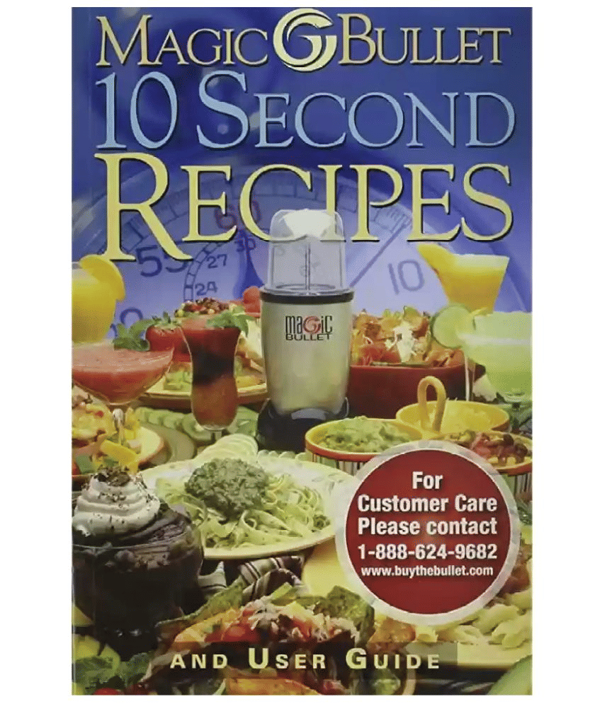     			Magic Bullet Recipe Book