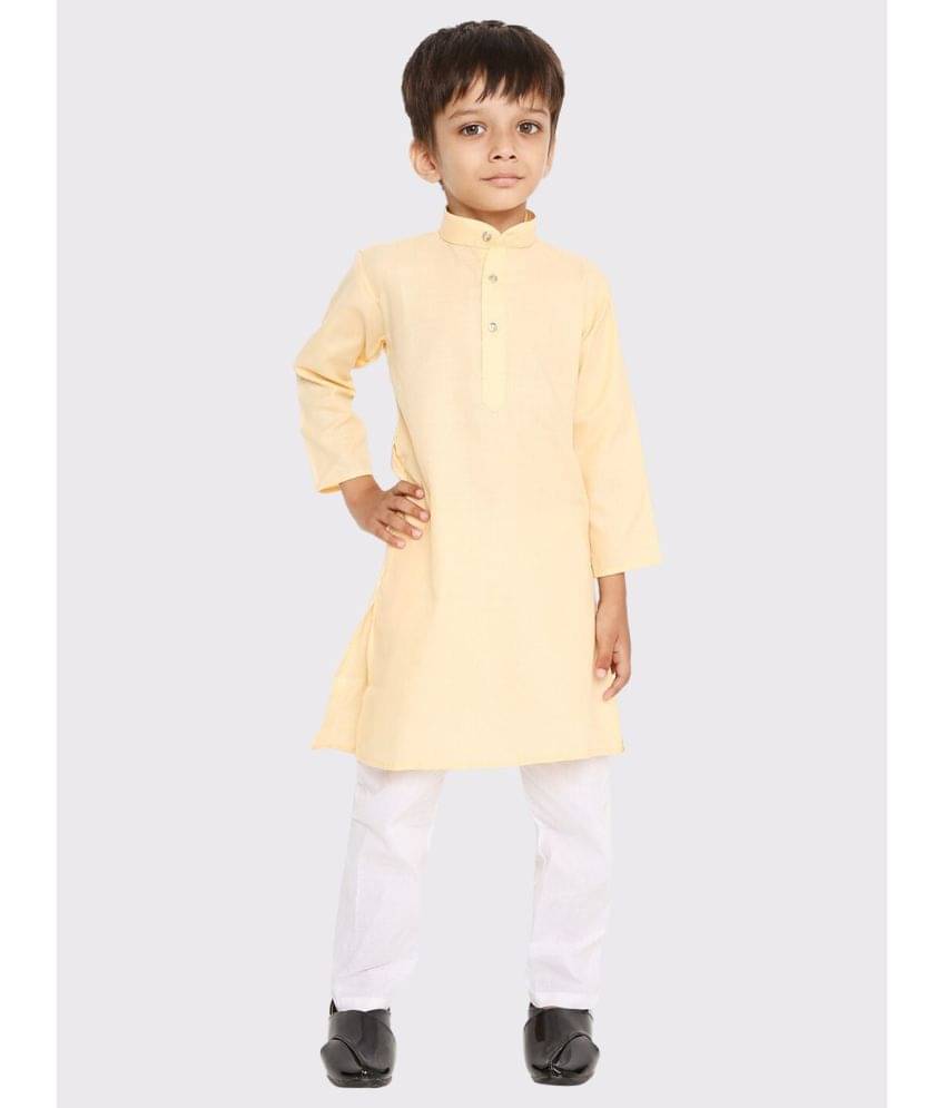     			Maharaja Pack of 1 Boys Cotton Blend ( Tan )