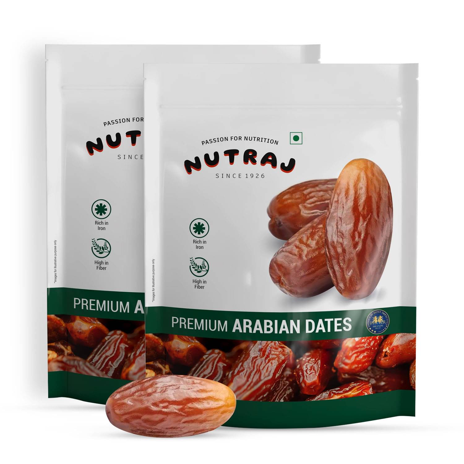 Nutraj Arabian Dates 1 kg (500g X2) Nutraj Arabian Dates 1 kg (500g X2)