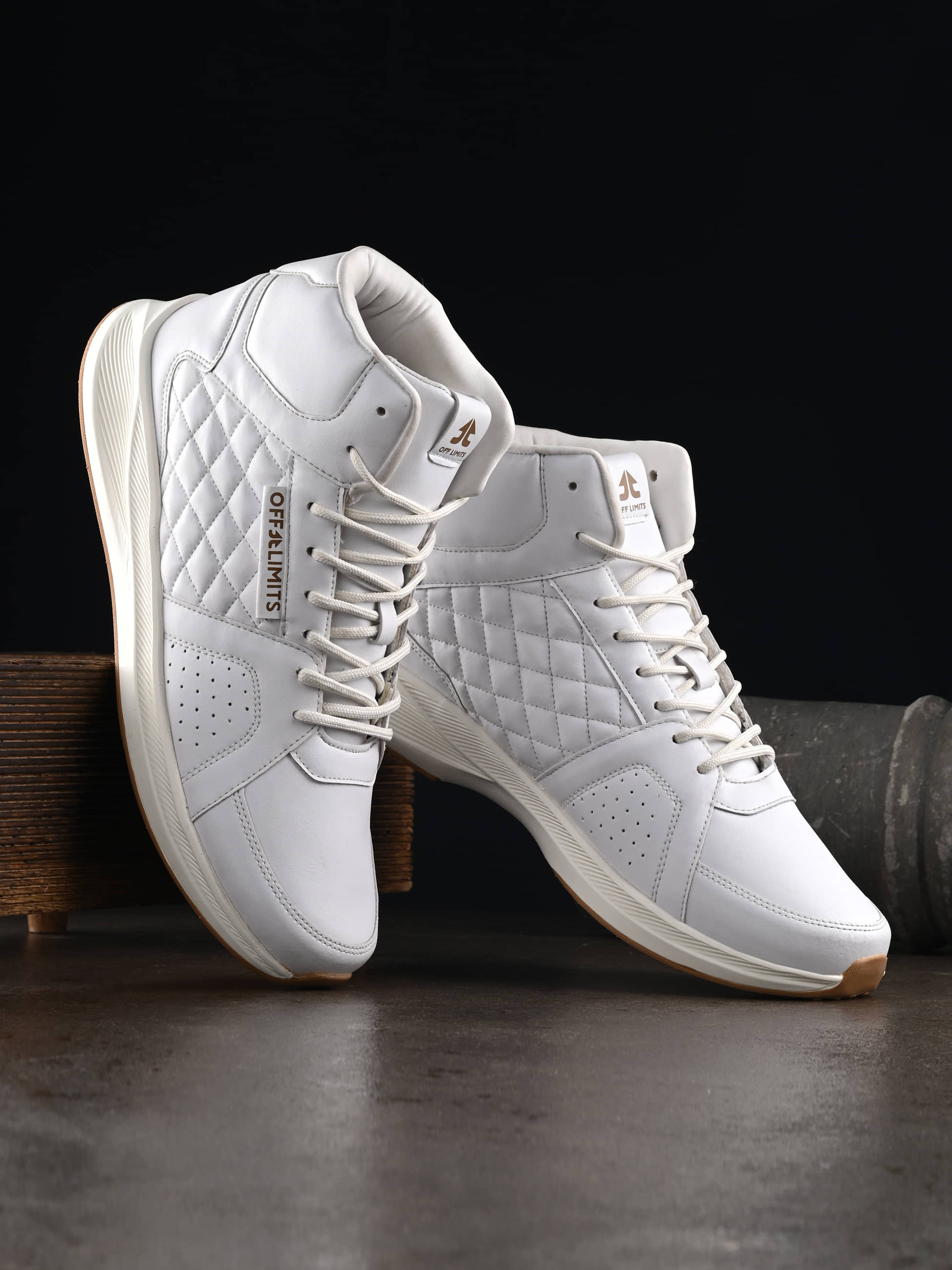 OFF LIMITS HANGMAN B&T White Basketball Shoes - Sports Shoes | Buy online on ZillyBuy