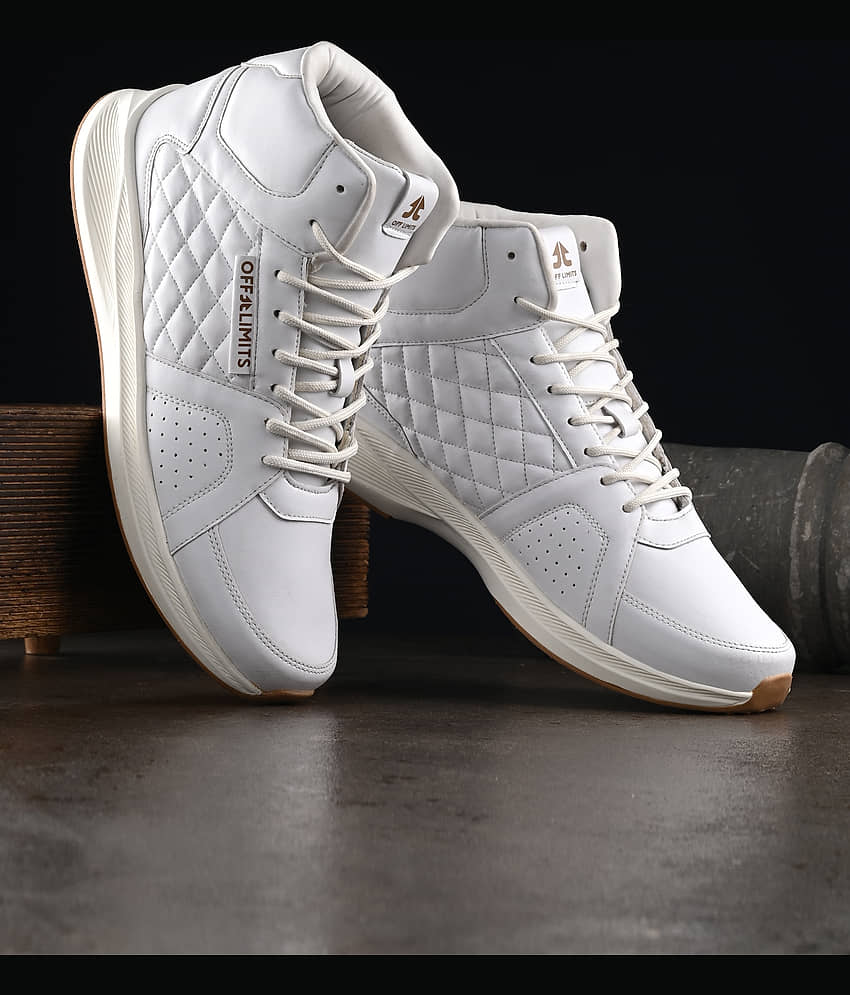 OFF LIMITS HANGMAN B&T White Basketball Shoes - Sports Shoes | Buy online on ZillyBuy