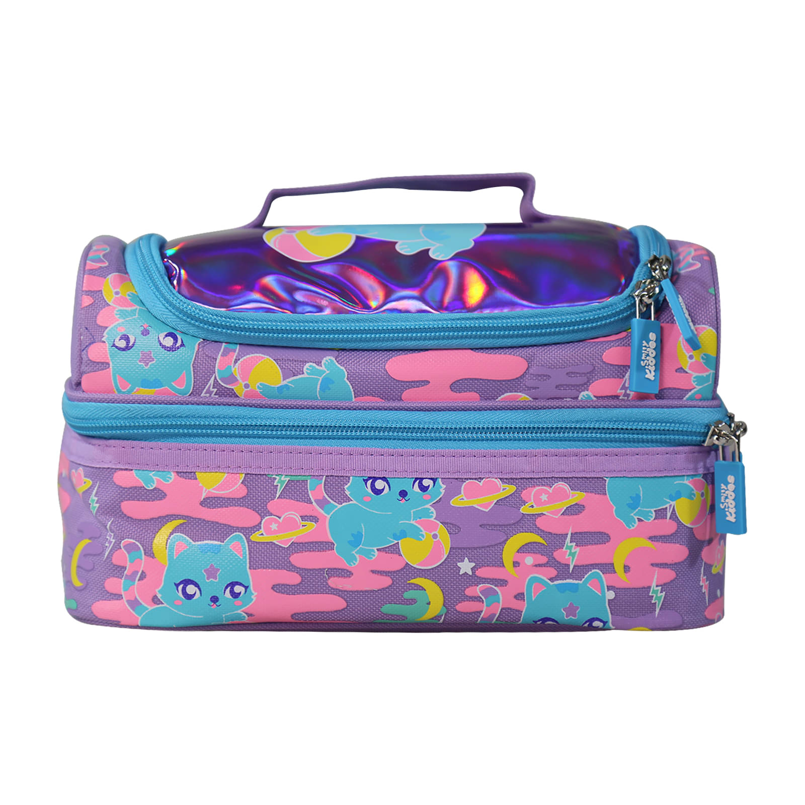     			Smily  kiddos 5 Ltrs Purple Polyester College Bag