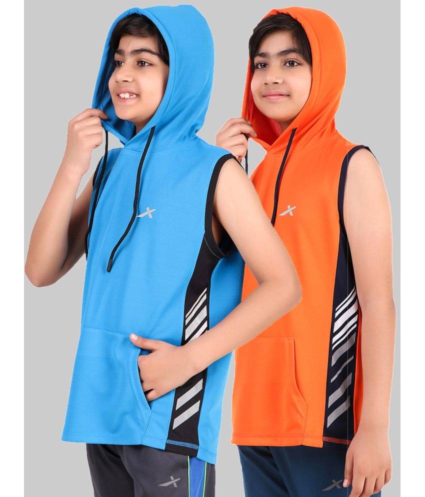     			Vector X Pack of 2 Boys Polyester T-Shirt ( Multi Color )