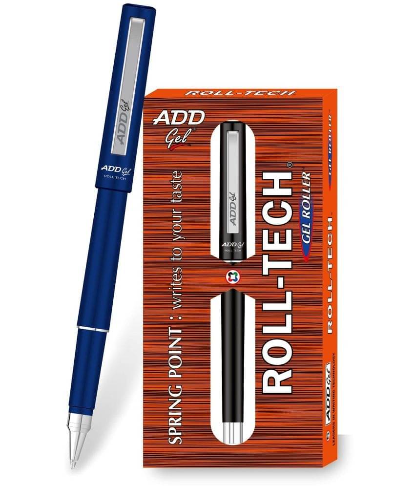 ADD GEL Roll Tech Gel Pen - Set of 4 (BLACK) ADD GEL Roll Tech Gel Pen - Set of 4 (BLACK)