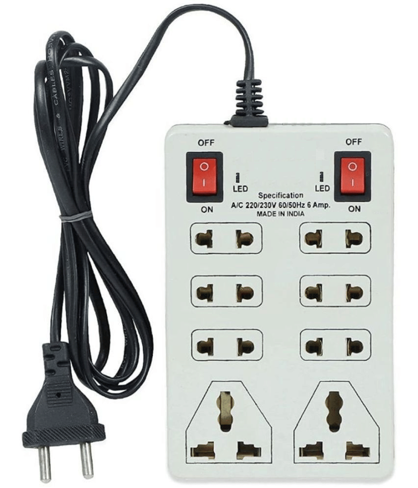     			AGJET 8 Socket Extension Board