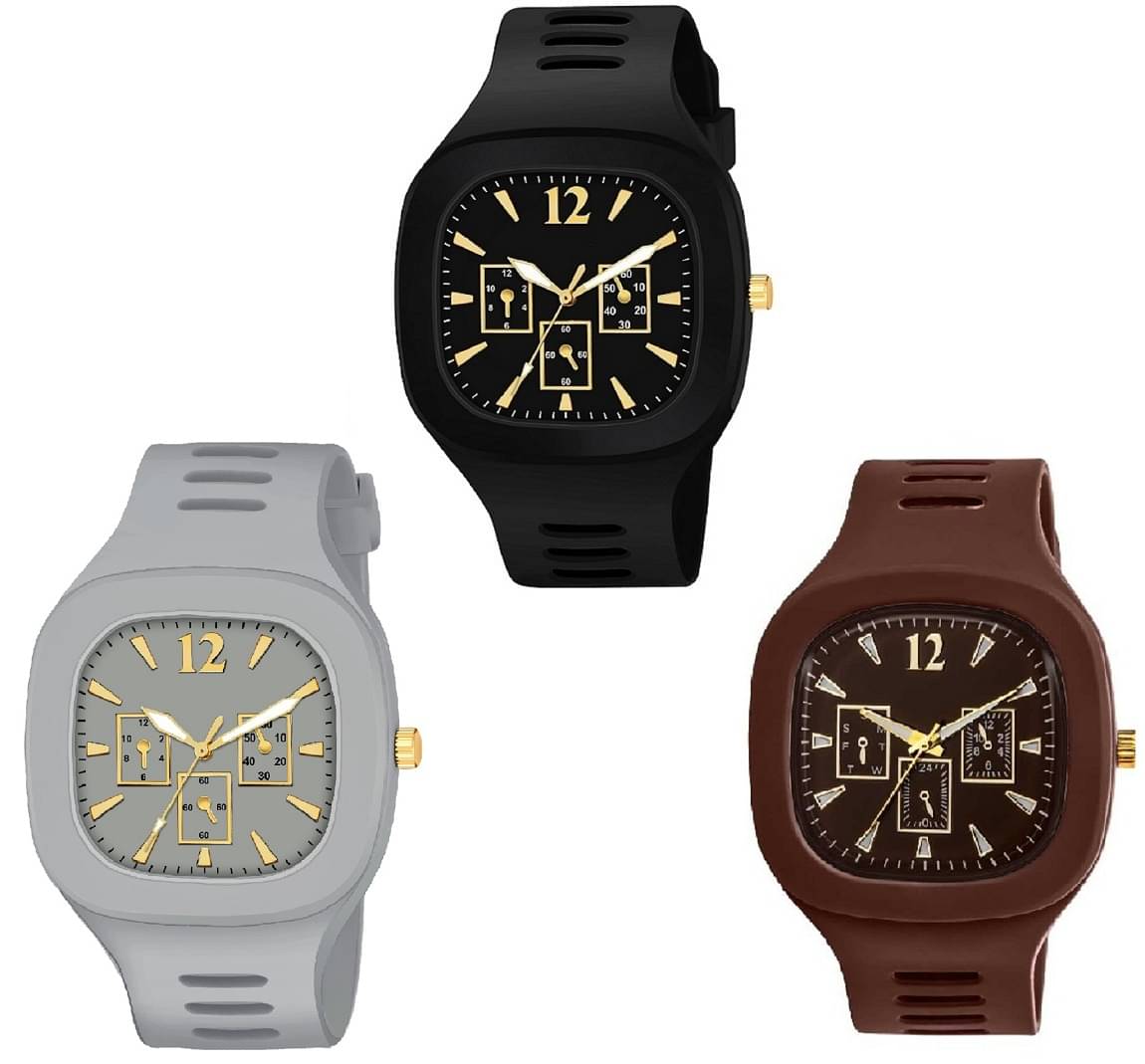     			Hala - Multicolor Silicon Analog Men's Watch