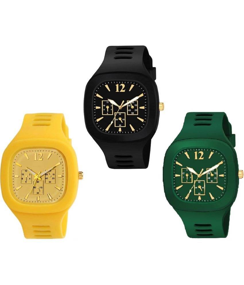     			Hala - Multicolor Silicon Analog Men's Watch