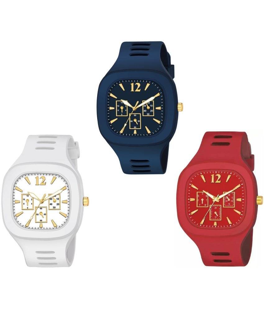    			Hala - Multicolor Silicon Analog Men's Watch
