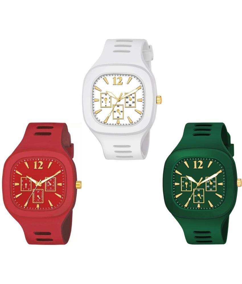     			Hala - Multicolor Silicon Analog Men's Watch