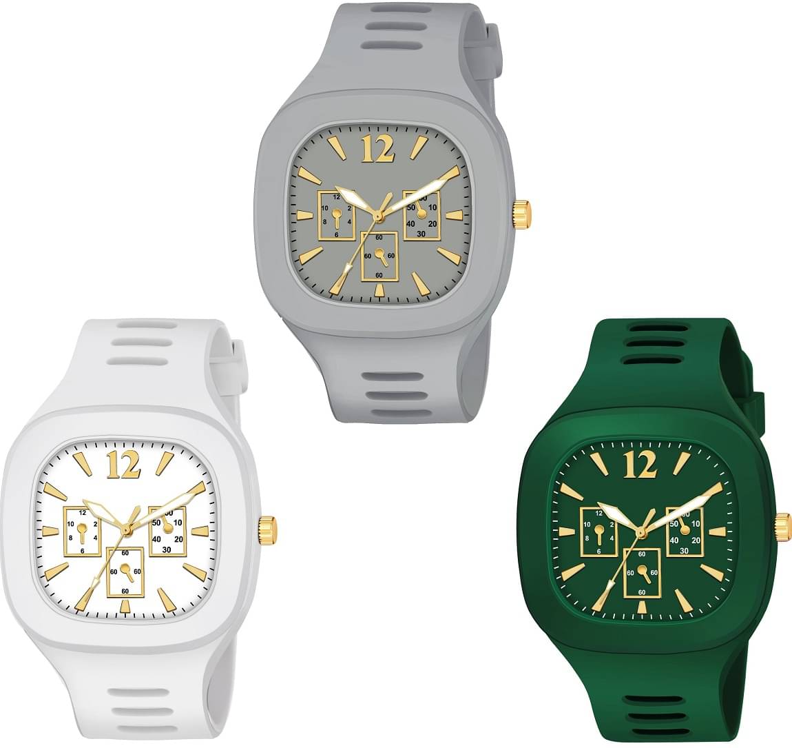     			Hala - Multicolor Silicon Analog Men's Watch