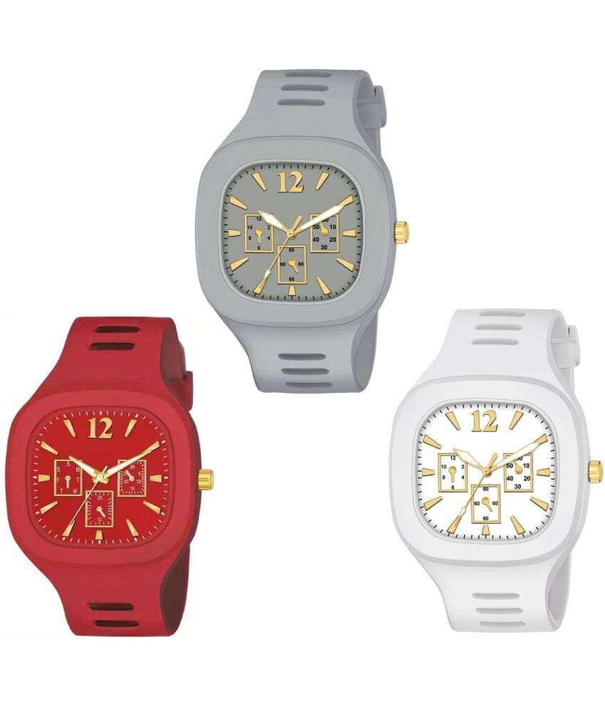     			Hala - Multicolor Silicon Analog Men's Watch