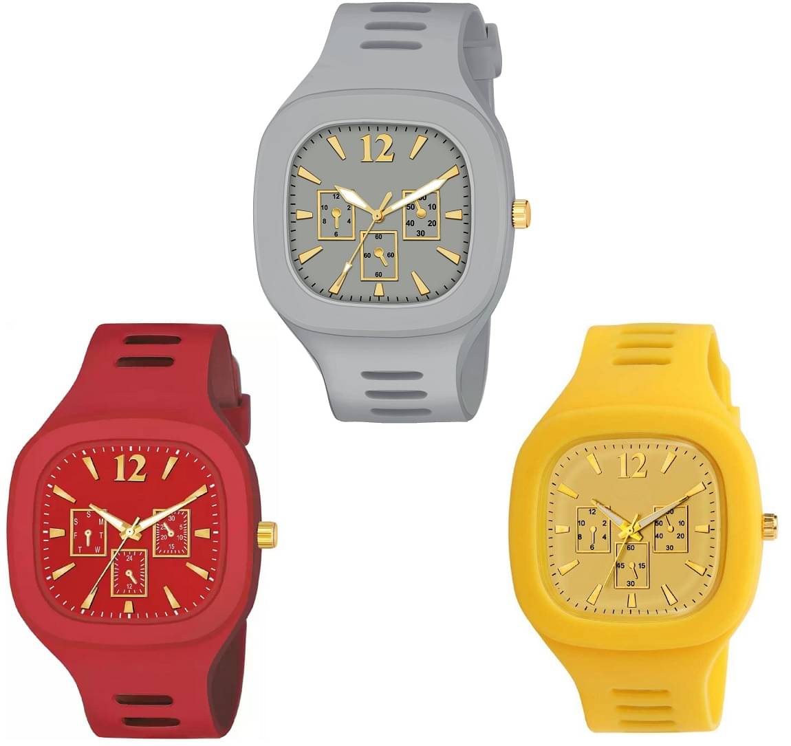     			Hala - Multicolor Silicon Analog Men's Watch