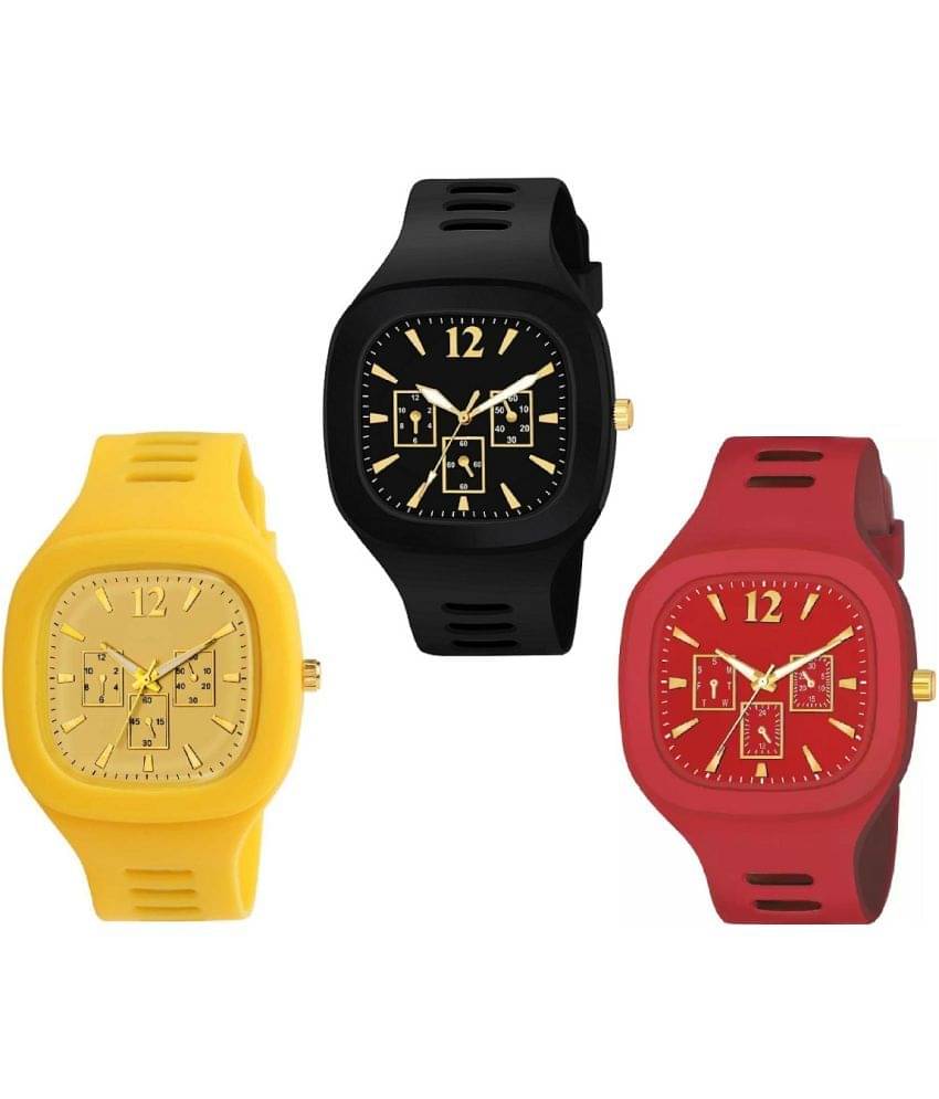     			Hala - Multicolor Silicon Analog Men's Watch