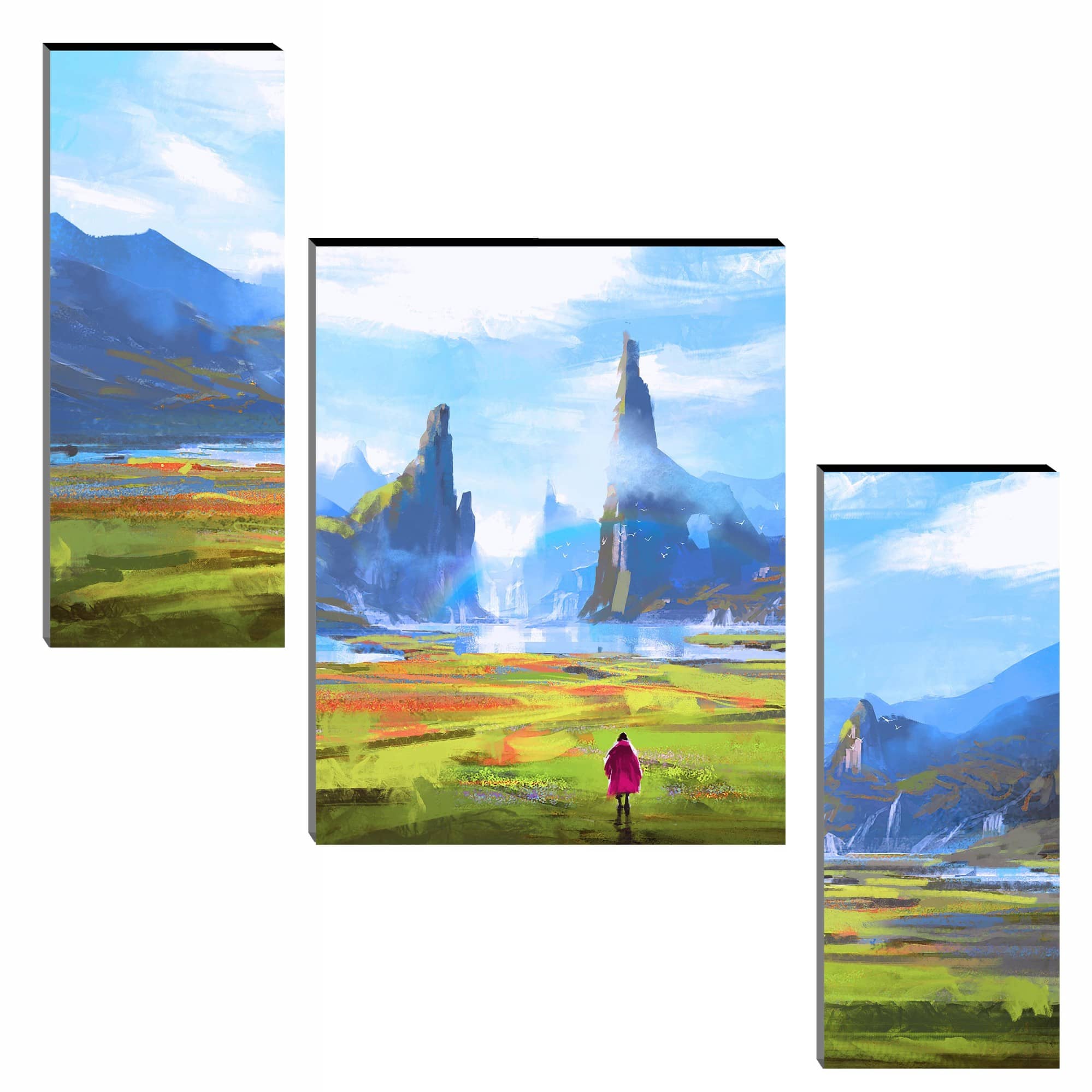 Indianara - Abstract Painting Without Frame