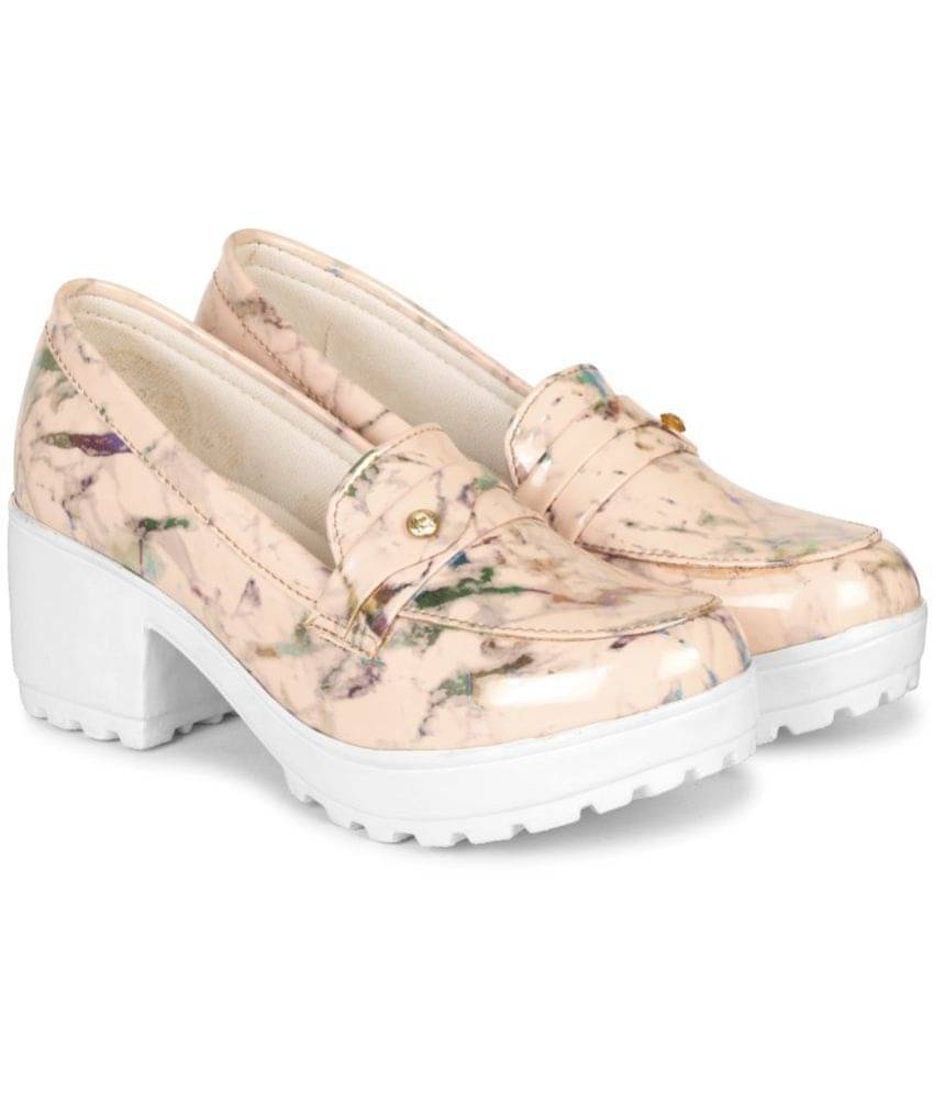     			Ishransh - Pink Women's Pumps Heels