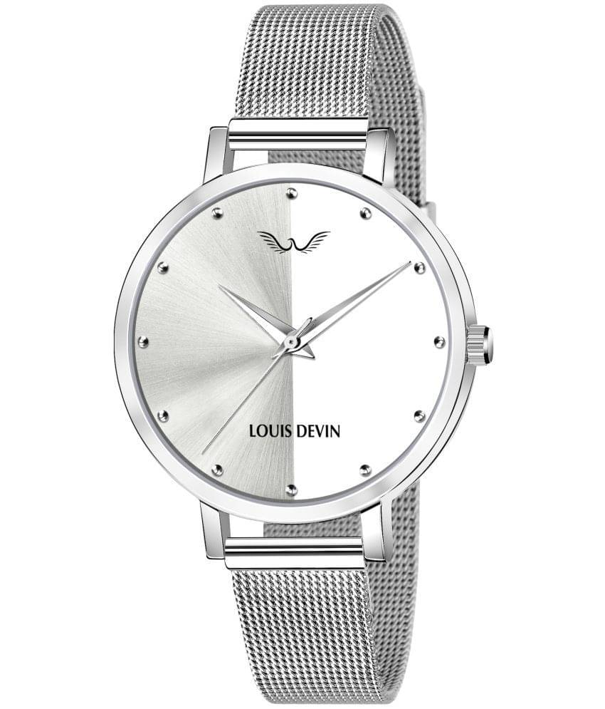     			LOUIS DEVIN - Silver Metal Analog Womens Watch