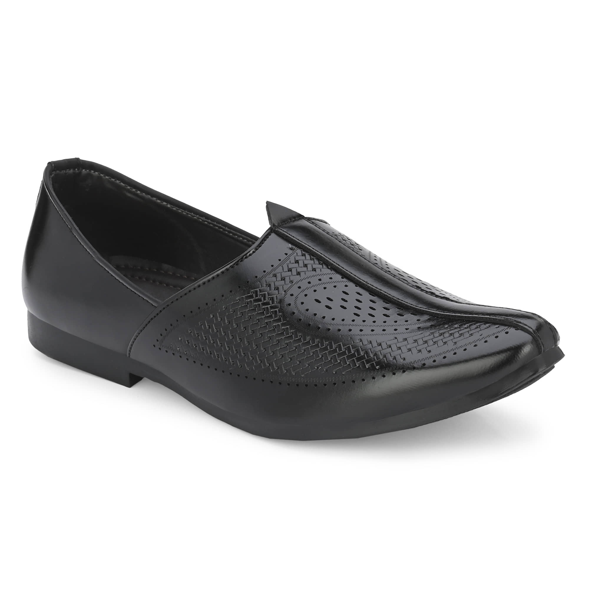 Leeport - Black Men's Jutti - Ethnic Shoes | Buy online on ZillyBuy