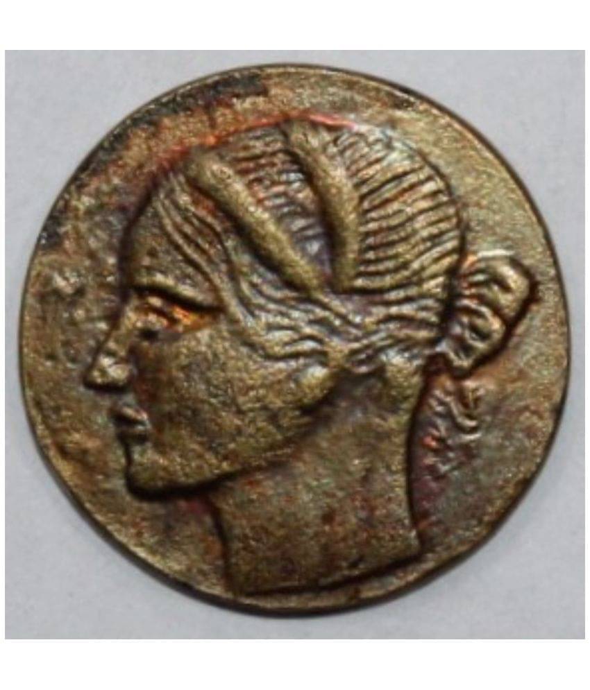 Luxury - 1839 **VERY RARE** Left Facing Women from Ancient India old Copper Coin - Most Demanding Coin Numismatic Coins     			Luxury - 1839 **VERY RARE** Left Facing Women from Ancient India old Copper Coin - Most Demanding Coin Numismatic Coins