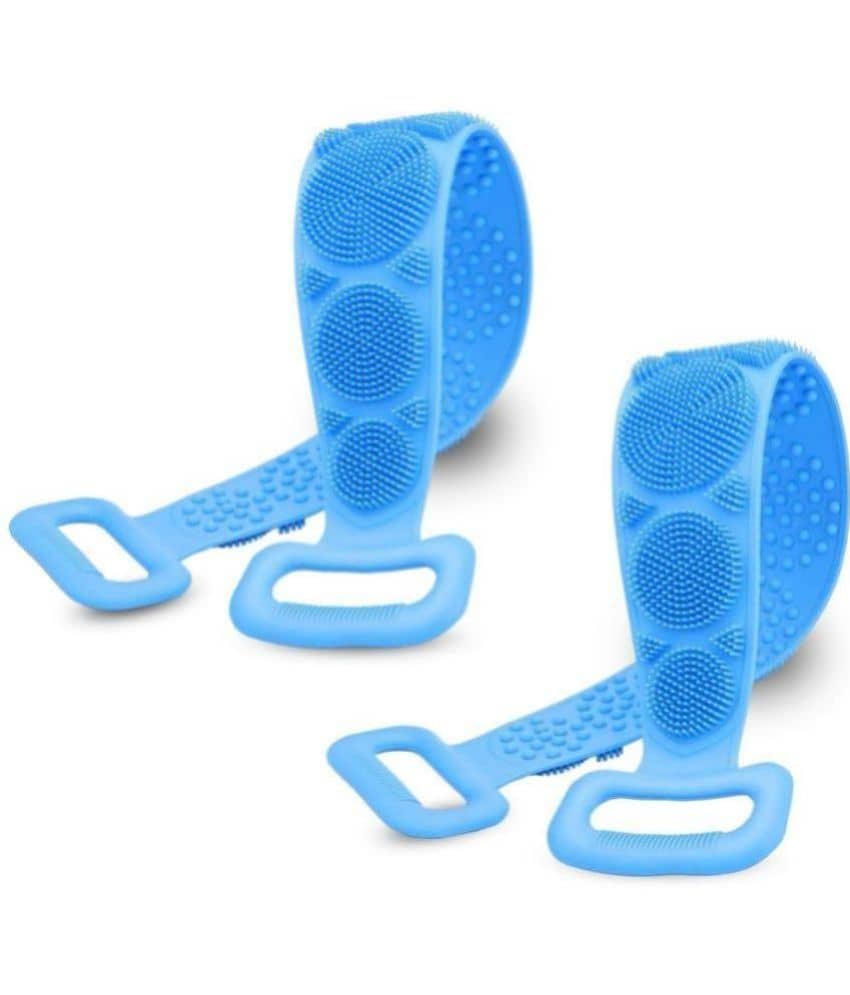 Majestique Silicone Bath and Body Brush Belt, Easy to a Clean (Multicolor) - Body Care - Loofah and Other Tools | Buy online on ZillyBuy
