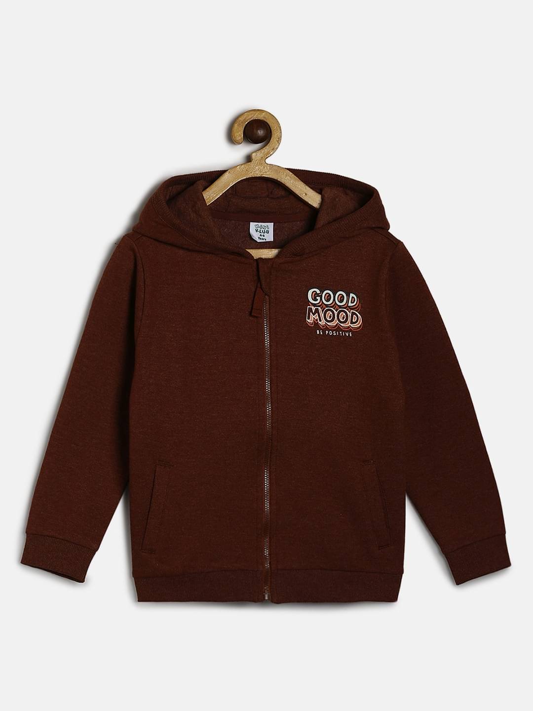     			MINI KLUB Boys Cotton Casual Jacket ( Brown , Pack of 1 )