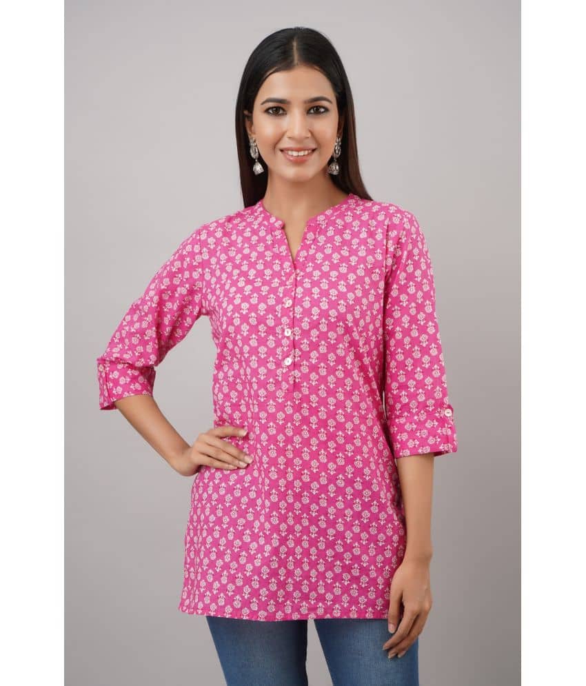 NeshamaKurti Women's Rayon Tunic ( Beige )