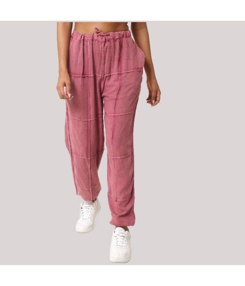     			PP Kurtis - Rose Gold Rayon Regular Women's Joggers ( Pack of 1 )