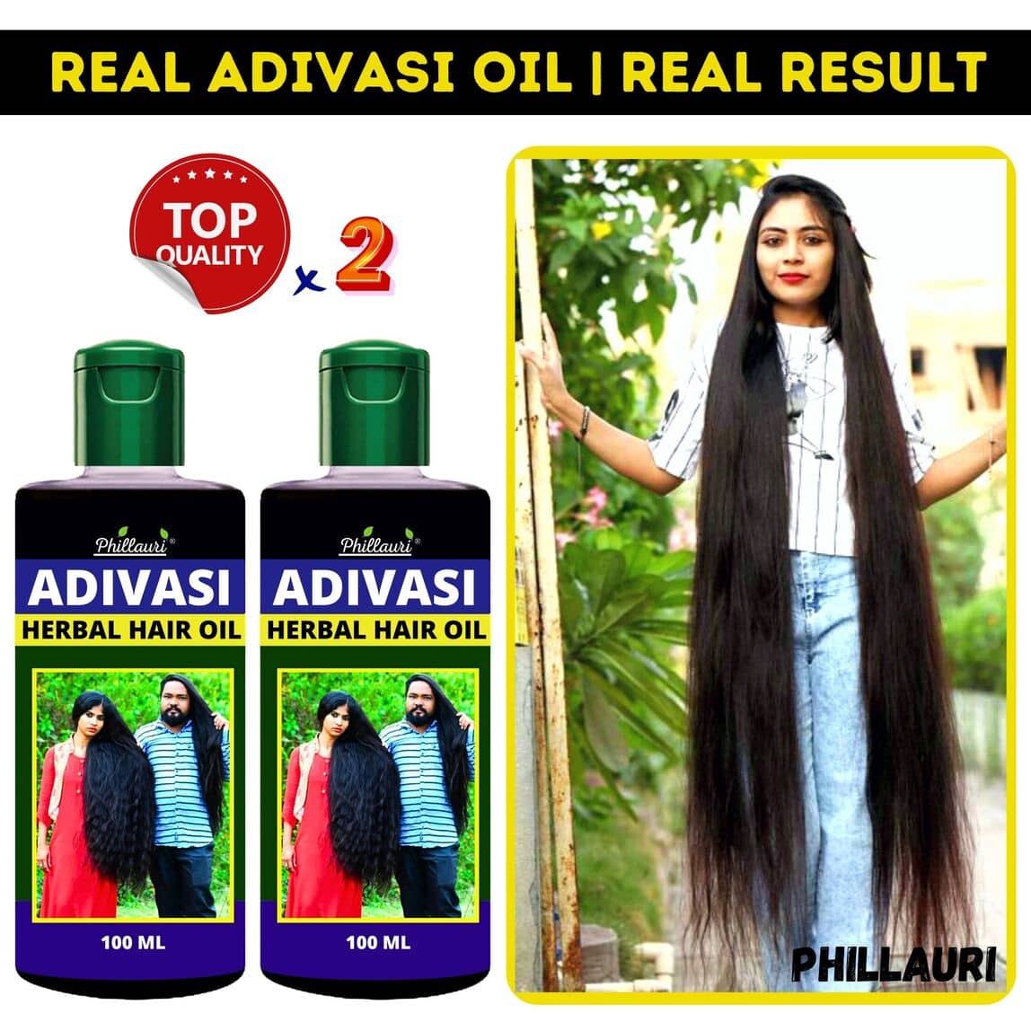 Phillauri - Anti Hair Fall Bhringraj Oil 200 ml ( Pack of 2 )