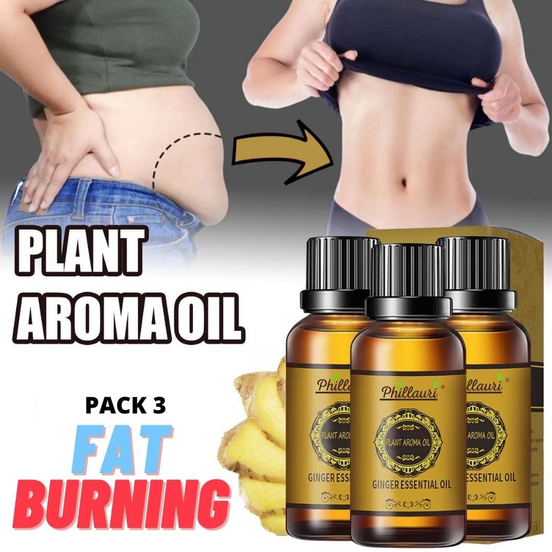Phillauri rganics Ginger Essential oil For Belly Fat Men & Women Shaping & Firming Oil 90 mL Pack of 3 Phillauri rganics Ginger Essential oil For Belly Fat Men & Women Shaping & Firming Oil 90 mL Pack of 3