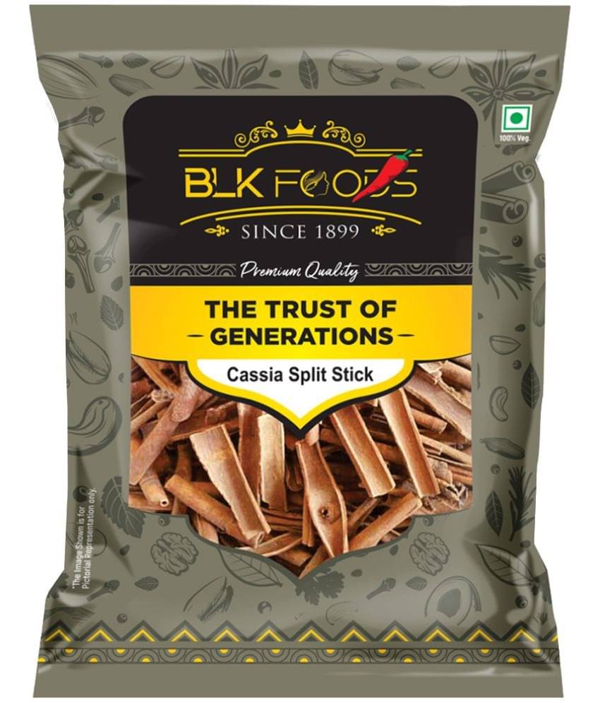 BLK FOODS _Daily Cinnamon split Stick (Dalchini) 200g 200 gm BLK FOODS _Daily Cinnamon split Stick (Dalchini) 200g 200 gm