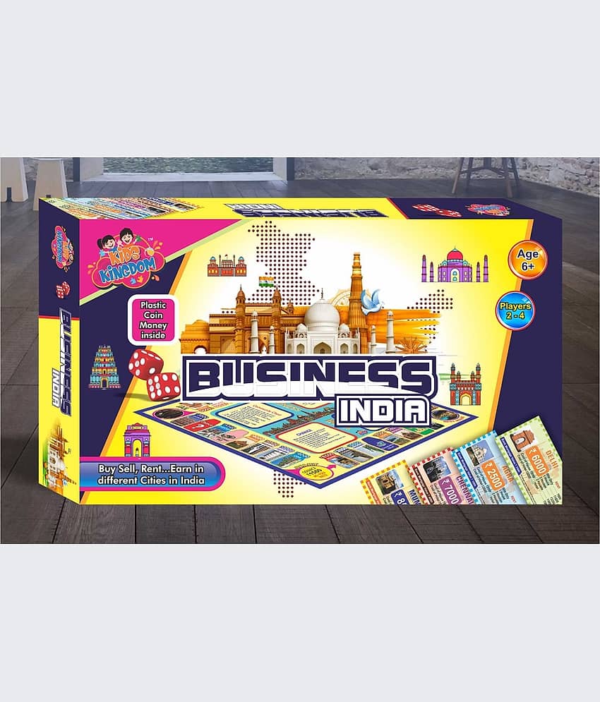 Business India Big Size trading monopoly game for kids and adults - Toys and Games | Buy online on ZillyBuy