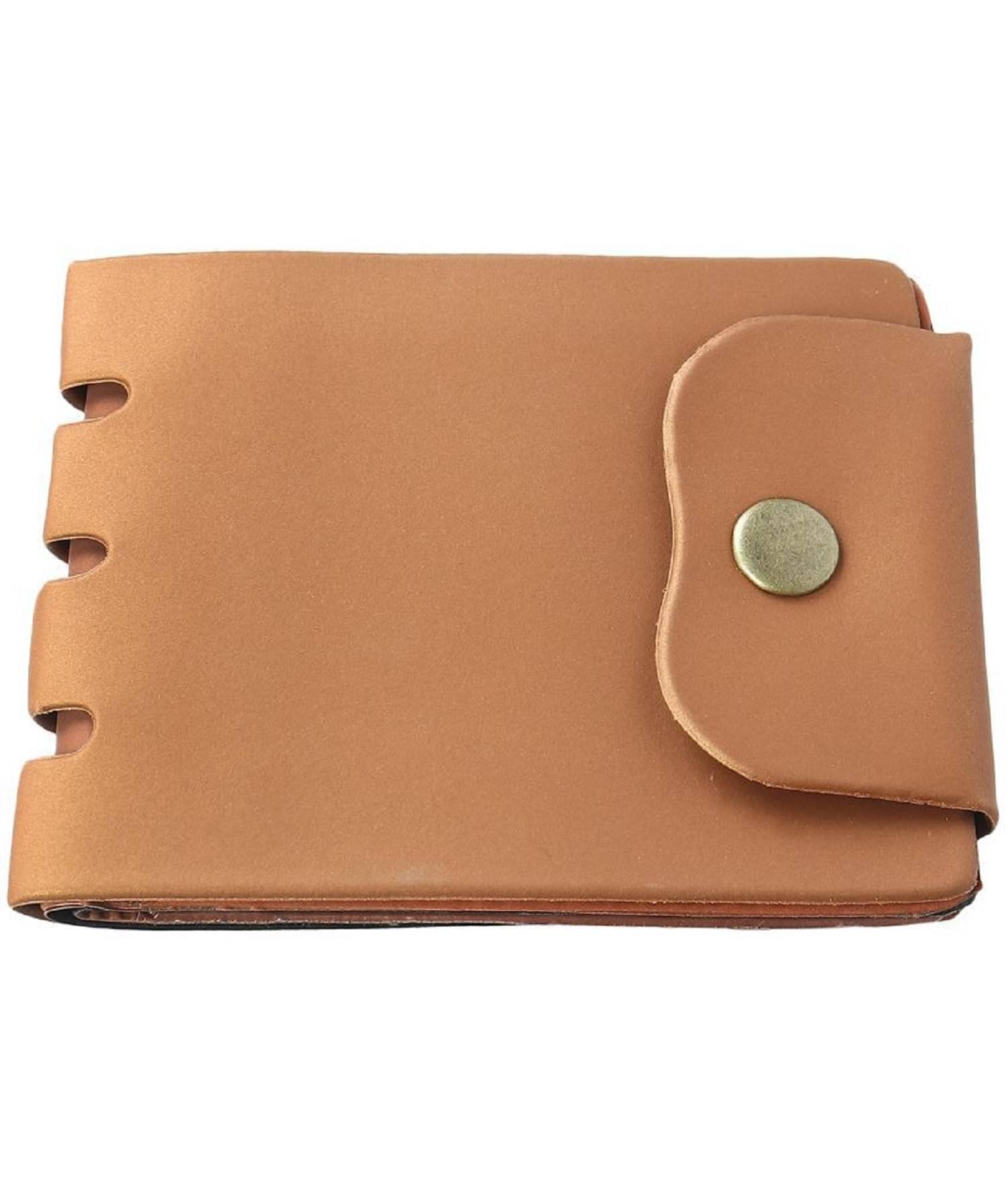     			Esstain - Brown Leather Men's Two Fold Wallet ( Pack of 1 )