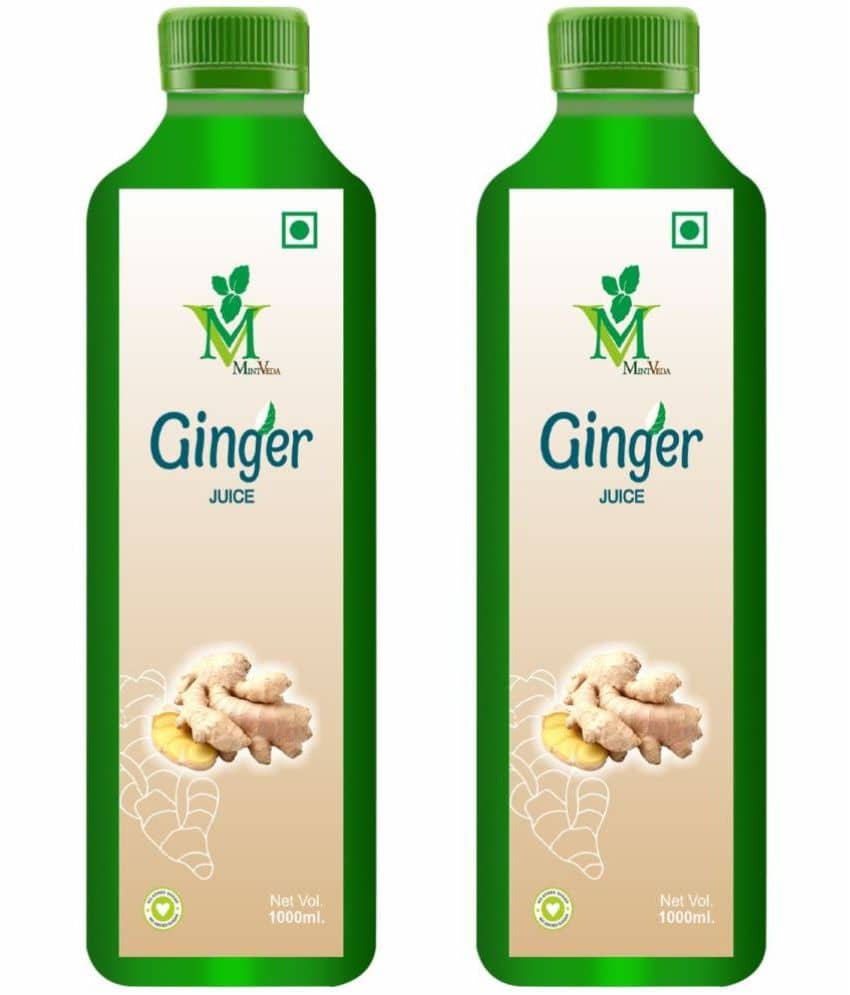 Ginger sugar free Juice Pack of 2 - 1000ml