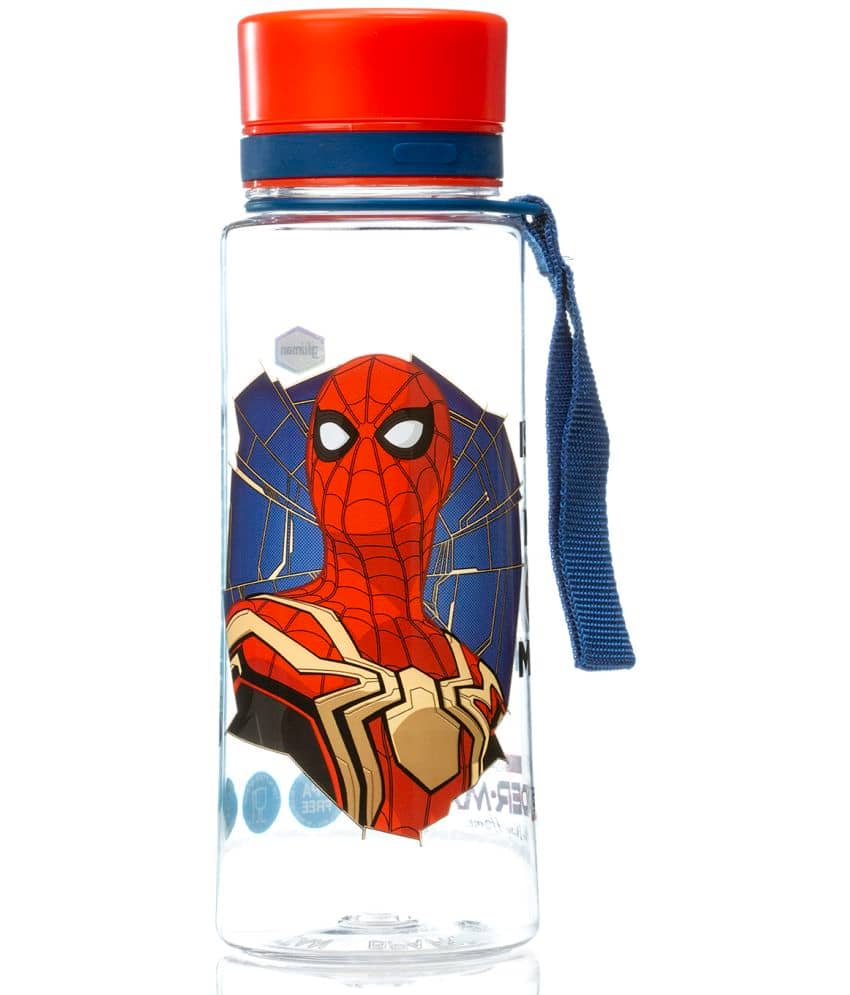 Gluman - Disney Spiderman Sporty Red School Water Bottle 650 mL ( Set of 1 )