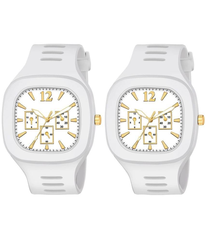     			Hala - White Silicon Analog Men's Watch