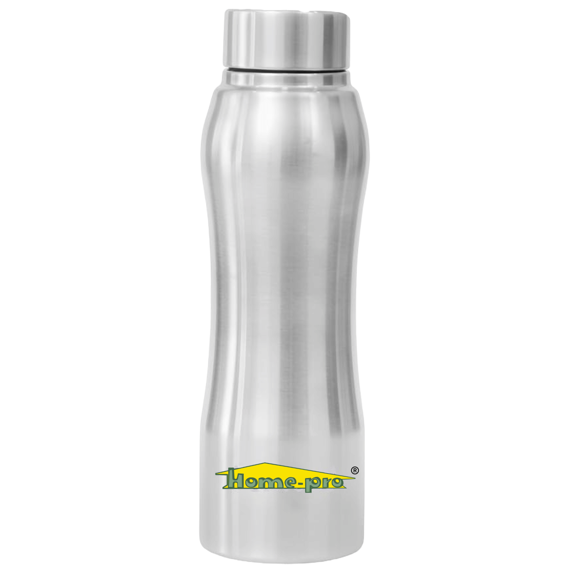 HomePro - Silver Water Bottle 1000 mL ( Set of 1 )