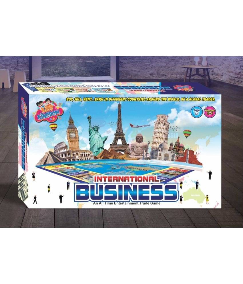 INTERNATIONAL BUSINESS TRADING & MONOPOLY GAME - STRATERGY GAME FOR ALL AGES INTERNATIONAL BUSINESS TRADING & MONOPOLY GAME - STRATERGY GAME FOR ALL AGES