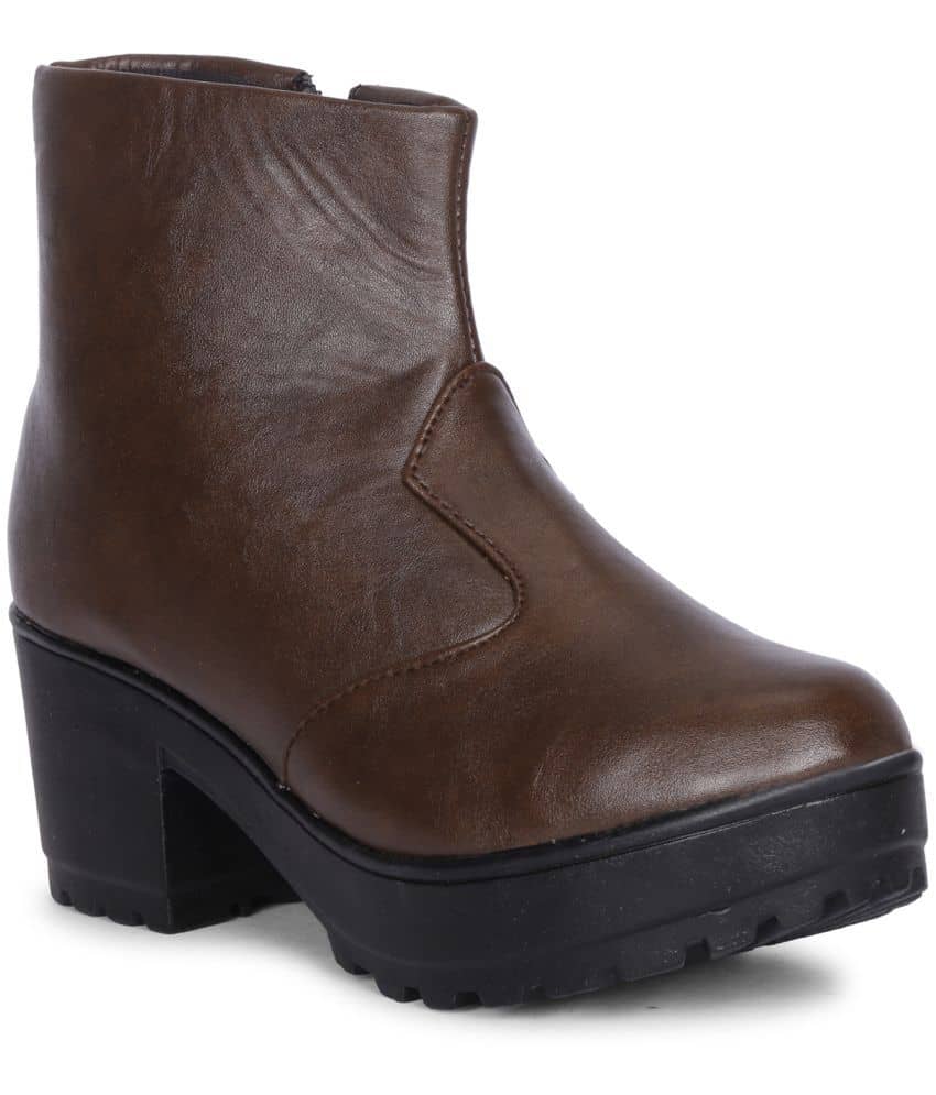 Ishransh - Black Women's Ankle Length Boots