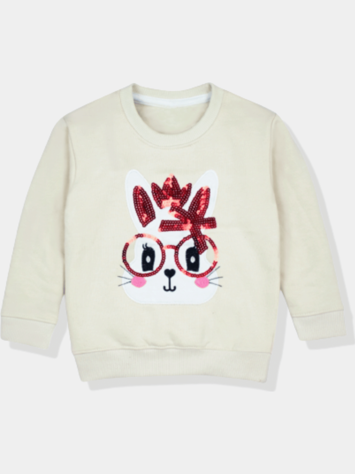     			Mustmom Cute Winter Unique Printed Comfortable Sweatshirt for Baby Girls