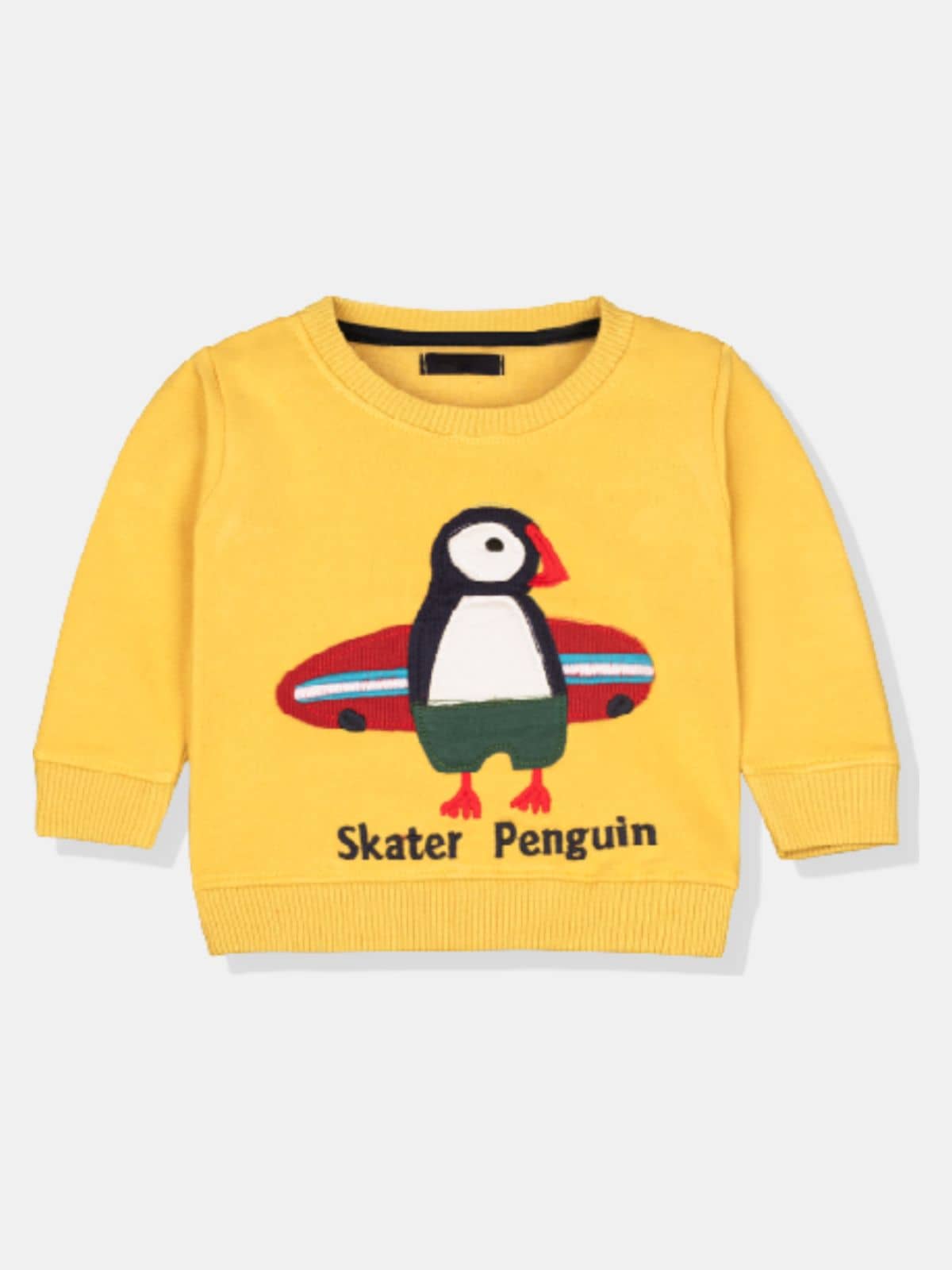 mustmom Girls Fleece Sweatshirt ( Off White )