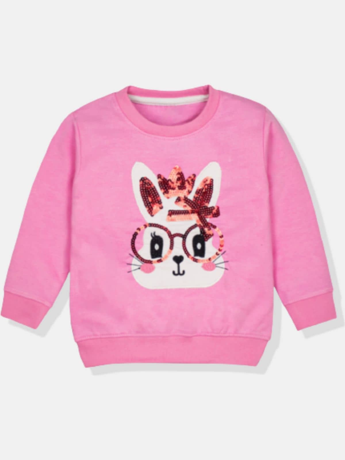 Mustmom Cute Winter Unique Printed Comfortable Sweatshirt for Baby Girls