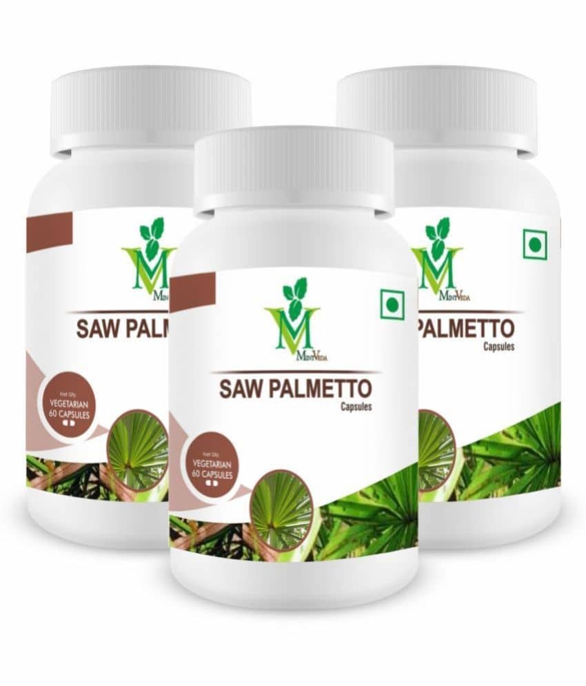 Saw Palmetto Veg. Capsules Pack of 3 - 60's